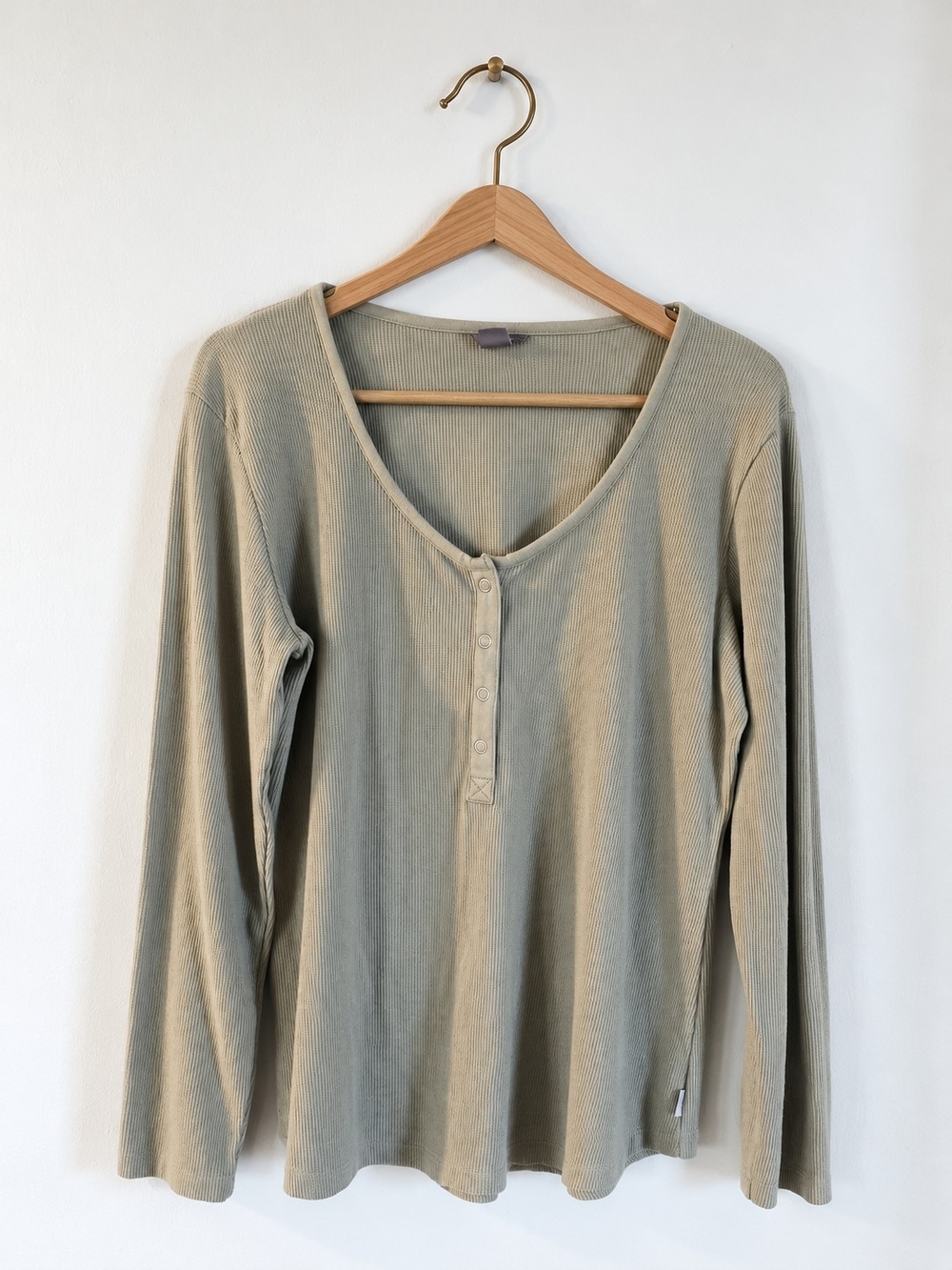 Eddie Bauer Long-Sleeve Henley Top